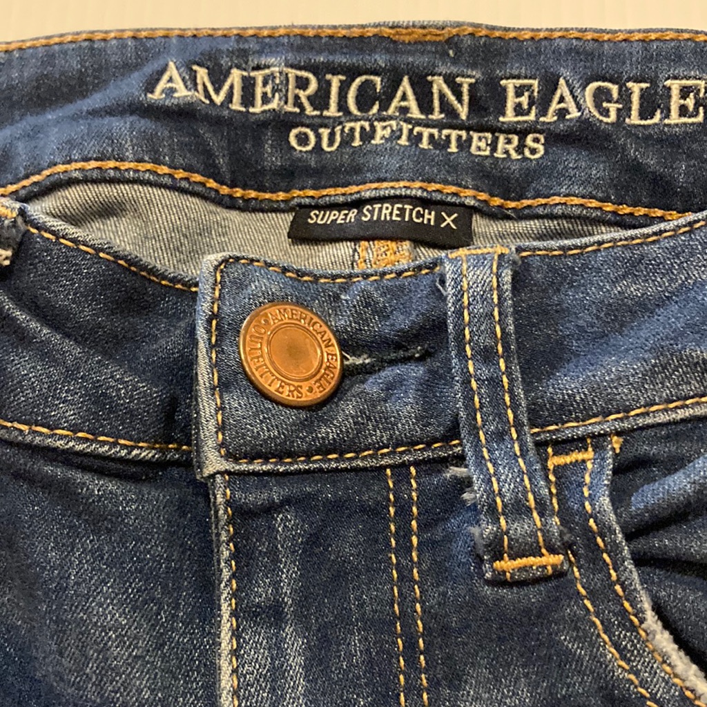 American Eagle Outfitters Super Stretch X Jeggings Sz:2 Short